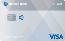 RÚT TIỀN THẺ TÍN DỤNG SHINHANBANK