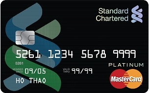 RÚT TIỀN THẺ TÍN DỤNG STANDARD CHARTERED