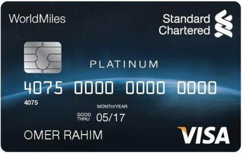 RÚT TIỀN THẺ TÍN DỤNG STANDARD CHARTERED